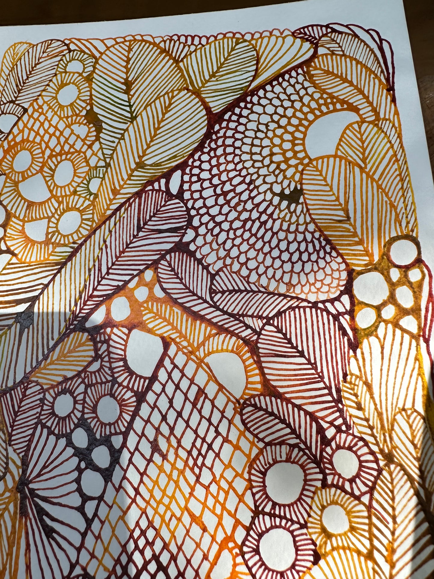 The shallows, yellow ochre (A5)