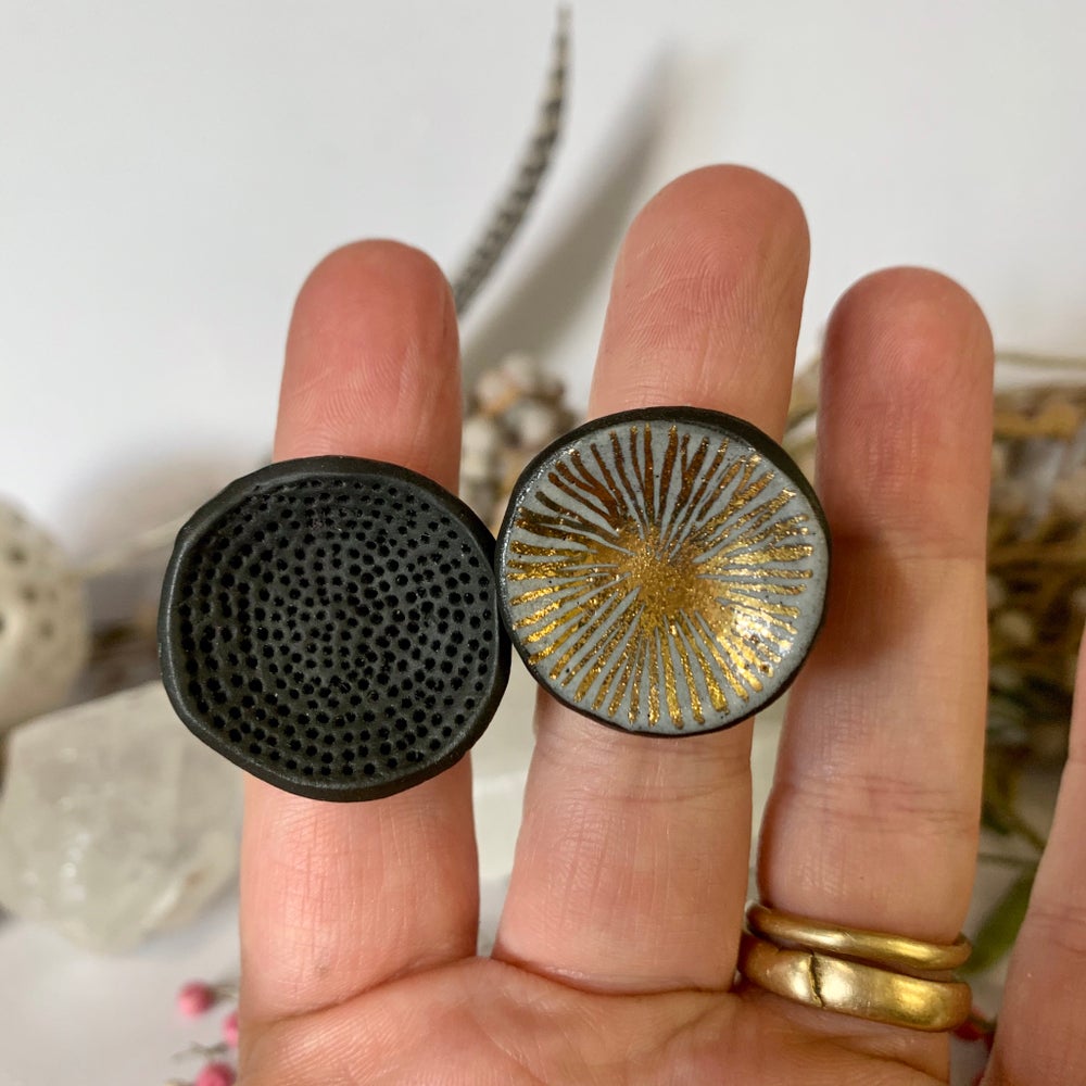 Black porcelain ring, choose one