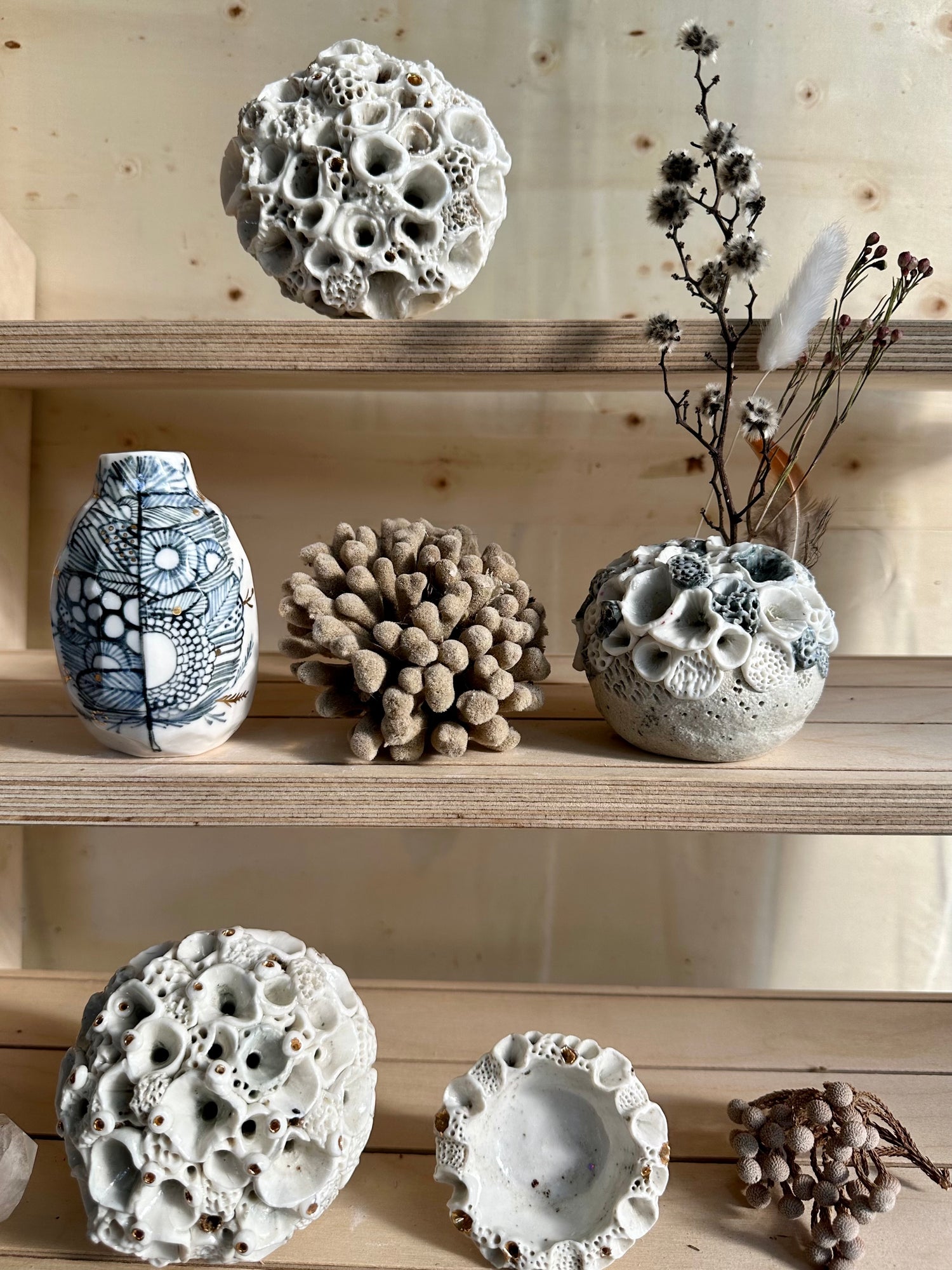 Coral' mixed clay, hand texted one of a kind cup – Katherine Wheeler  Ceramics